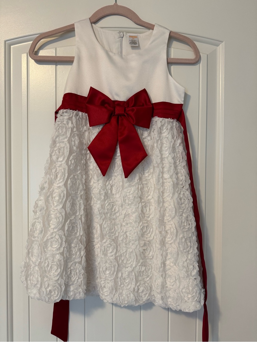 Gymboree White Floral Lace Party Dress